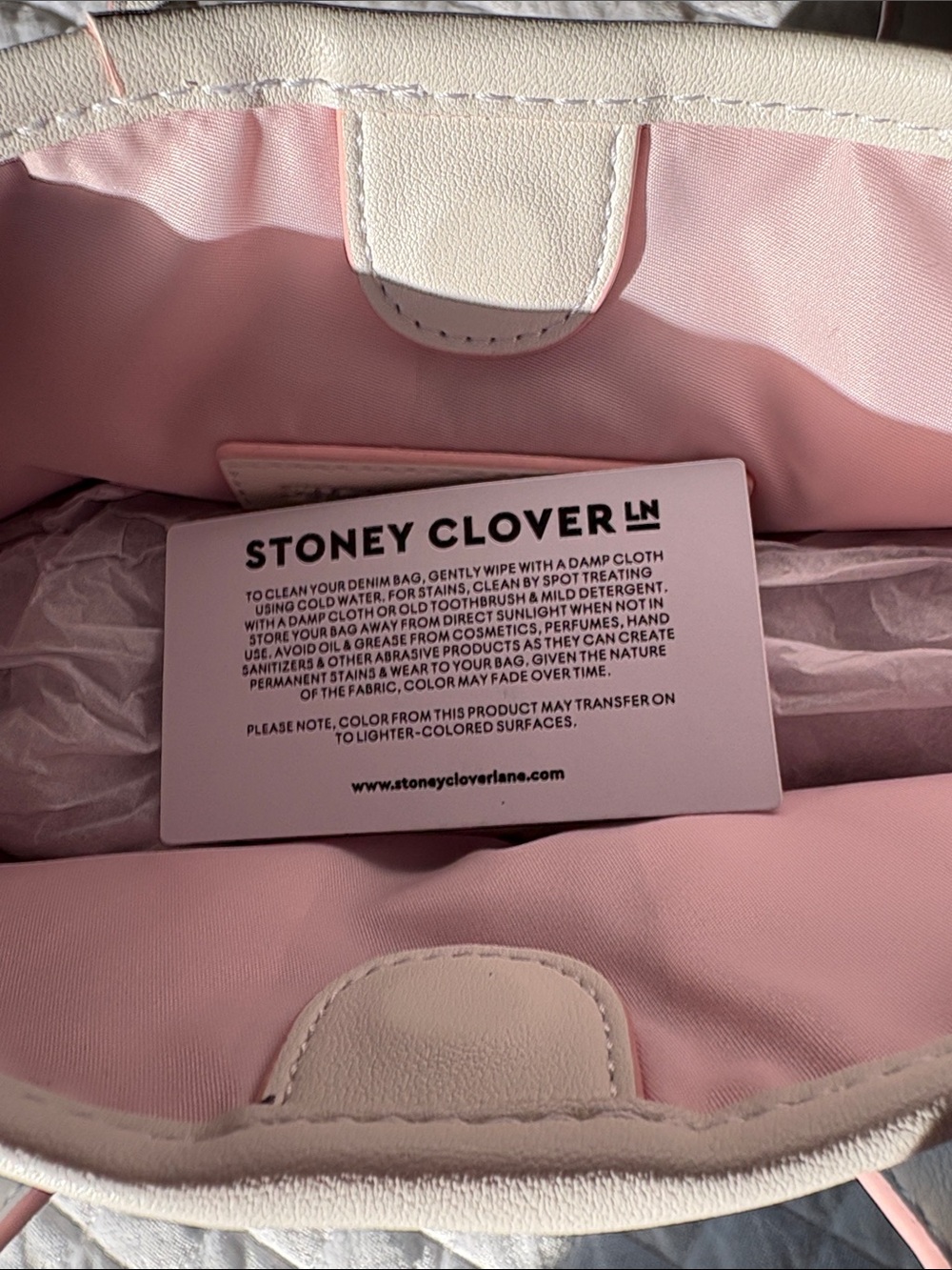 Stoney Clover Lane - Special Edition Bday Collection Mini Denim Tote NWOT - Picture 6 of 10